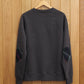 Prestwick Pure Organic Cotton Fleece Sweater: Dark Grey