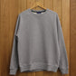 Prestwick Pure Organic Cotton Fleece Sweater: Light Grey