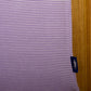 Panmure Pima Cotton Narrow Stripe Polo Shirt: Mauve & White